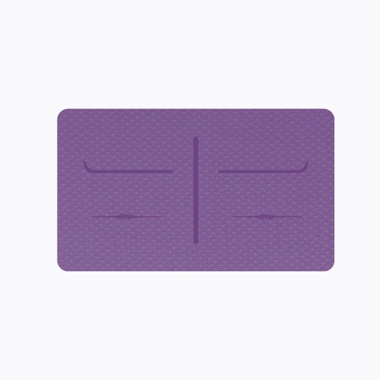 

Portable Thick Yoga Mat with Elbow & Knee Cushion Pads 8mm - 600x350mm