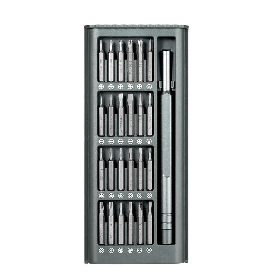 Disassembly and maintenance of mobile phone computer screwdriver tool steel 24-in-1 combined screwdriver set