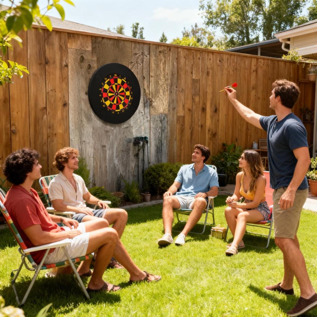 Dart Board Surround Ring Lightweight EVA Dartboard Surround Removable Durable Splicing Dart Board Wall Protector Darts Accessory