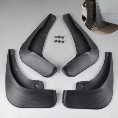 4Pcs /Set Car Styling Black Mud Flap Flaps Splash Guard Mudguard Fit For Mitsubishi Lancer Sedan 2003 2004 2005 2006 2007