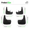 4PCS Car Mud Flaps Splash Guards Mudguards Car Mud Flaps Compatible with Ford RANGER 2024