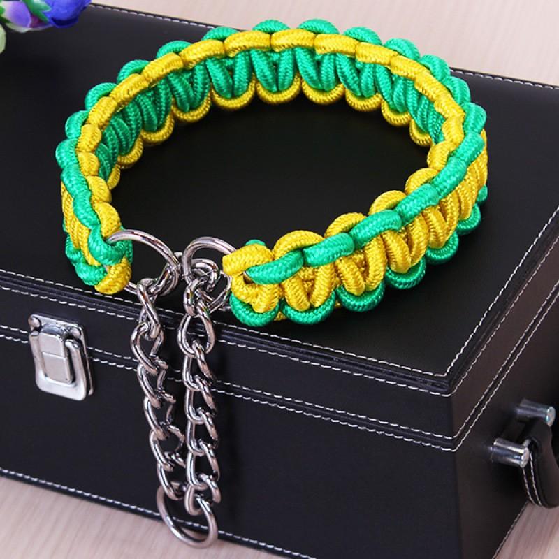 Dog Collar P Chain Small Medium Large Dogs Adjustable Pet Training Walking