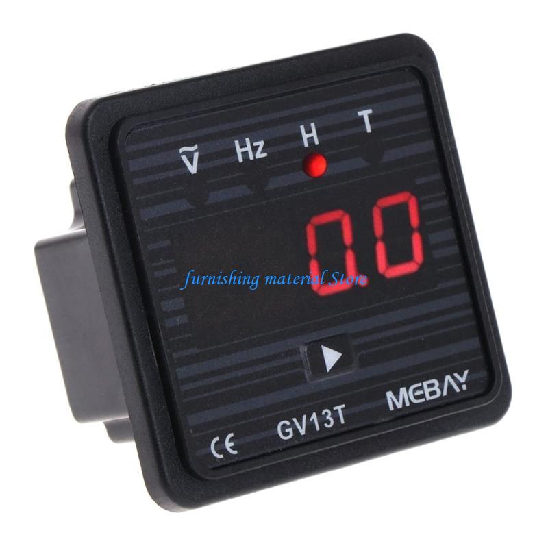 Y5GD AC220V Generator Digital Time- Power Frequency Monitoring Meter GV13T