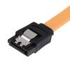 2X 40Cm Sata 3 Iii 3.0 Data Cable 6Gbps For Hdd Ssd With Angle & Lead Clip