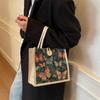 Women's Shoulder Bag Large Capacity Ethnic Style Handbag Retro Tote Bag