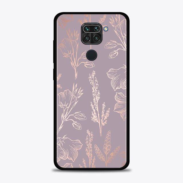 

Чехол для Xiaomi Redmi Note 11 9 8 10 Pro Max 7 9t 8t 9s 10lite 11t чехол для Redmi 9 8 9c 9a 7a Beauty Pink Gold Star Pattern For Redmi Note 8