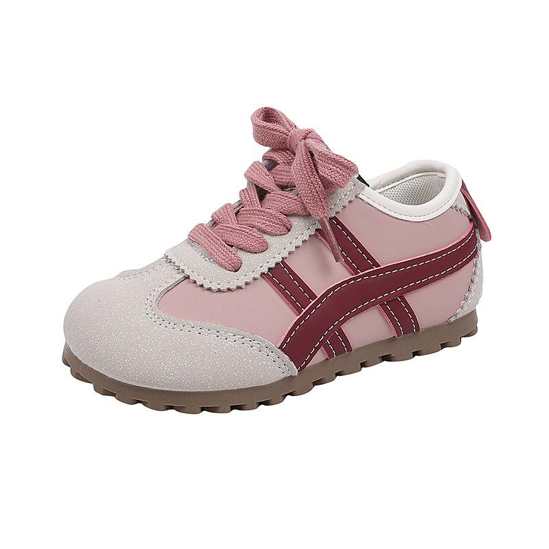 Korean version of children's sports shoes 2025 spring and autumn girls Forrest Gump shoes lightweight soft sole boys running shoes baby classmate tide