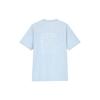 UNIQLO Printed Crew Neck Straight T-Shirt Unisex tops Blue 437287-60