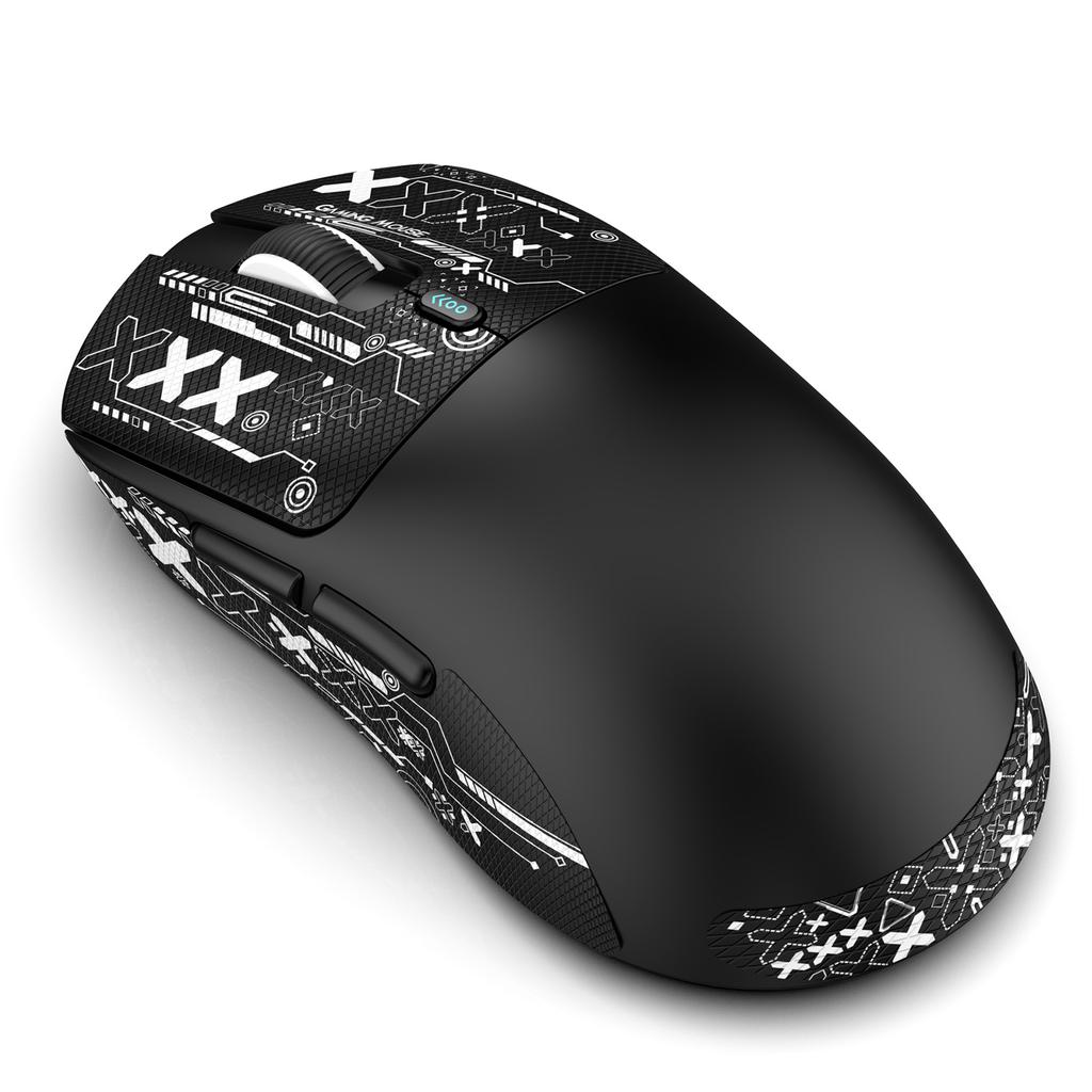 T68 Lightweight Mouse with 3 Modes Connectivity 2.4G BT Wired 6 Adjustable Speeds for Gaming Work