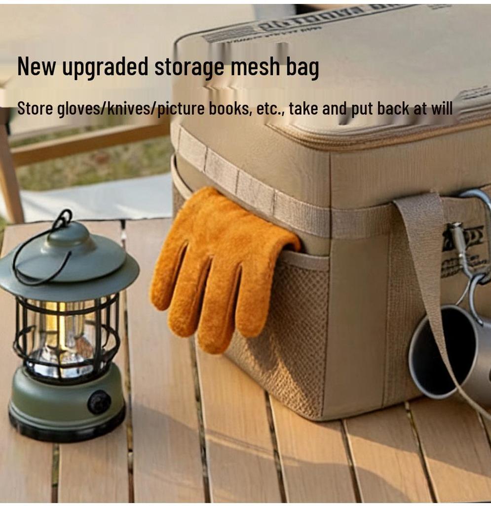 Camping Gear & Cookware Outdoor Storage Bag - Large Capacity Wilderness Tactical Box