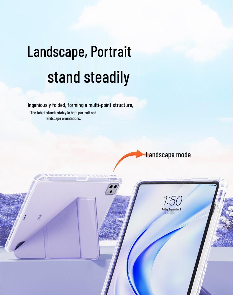 Huawei MatePad 11.5S Protective Case with Pen Slot and 360° Rotation for SE11 and Air12 Pro Tablets