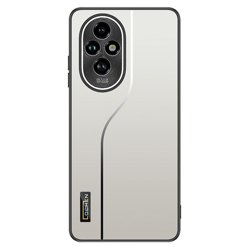 Pro Honor 200 5G Pouzdro PC+TPU Nárazuvzdorný Kryt na Telefon s Kovovým Krytem Objektivu