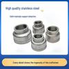 304 Stainless Steel Male Thread Reducer Bushing Pipe Joint for Heating Systems