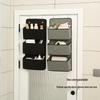 Foldable Multi-Layer Door Hanging Organizer for Dorms and Wardrobes