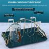 Inverted Glass Mug Hanging Rack With Drain Tray For Home Kitchen Countertop