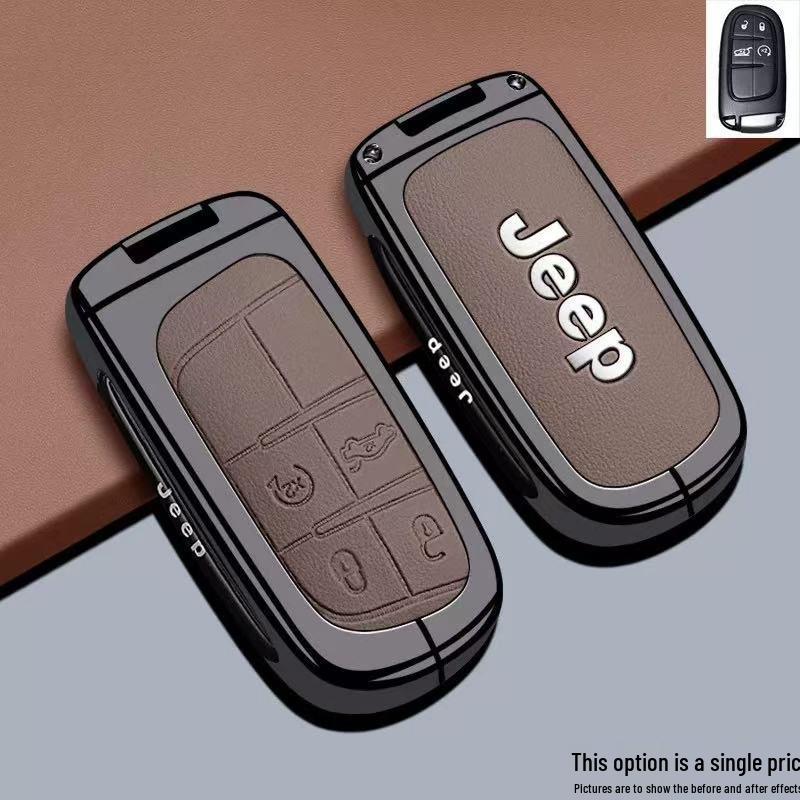 JEEP Key Case for Grand Cherokee, Wrangler, Compass, and Commander