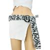 Leopard Print Plush Waist Chain Christmas Subculture Sweet Chain Winter Warm Plush Girl