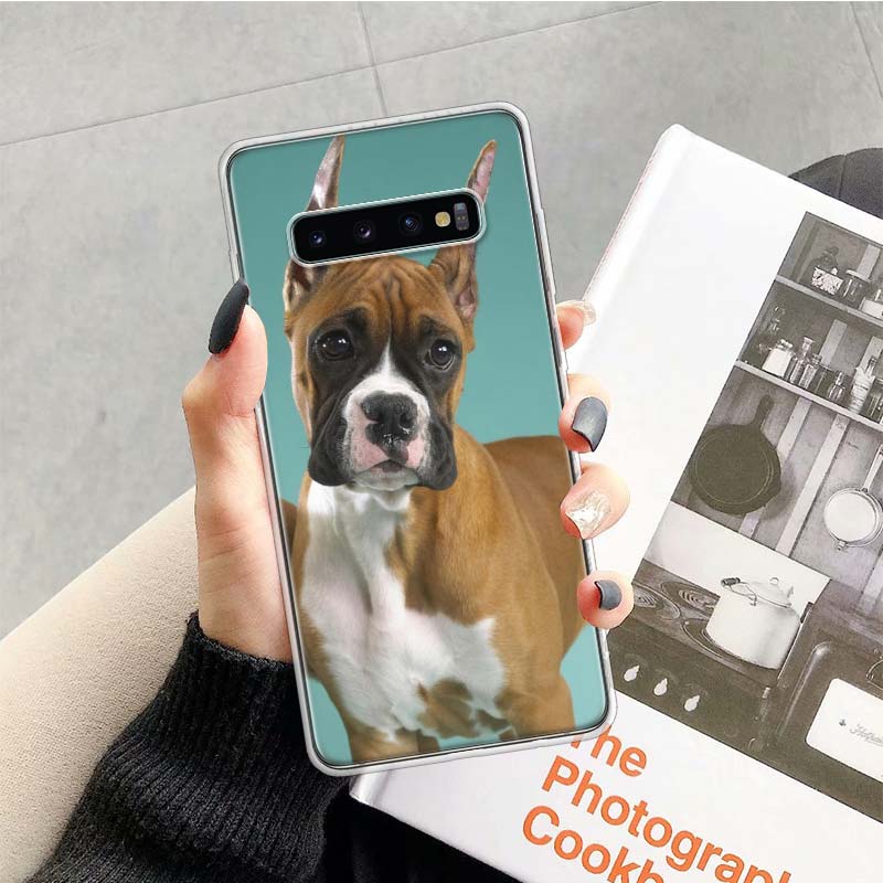 

Boxer Dog Phone Case for Samsung Galaxy A52 A51 A50S A12 A22 A32 A72 A10S A30S A31 A71 Note 20 Ultra 10 Plus S10 Galaxy A52 A51 Samsung S10