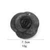 Sewing Supplies Flower Brooch Pin Self-Adhesive Option DIY Craft Patches  For Wedding Party