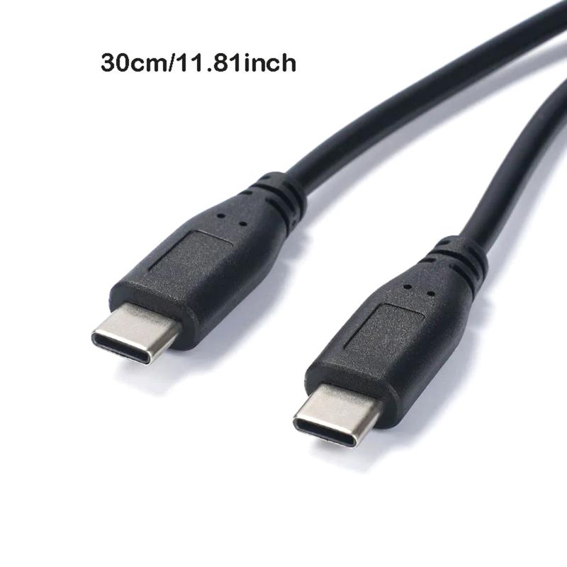 Usb C Cable Splitter Type C 1 To 2 Extension Cable Wire For Pc Phone Tablet 15W 3A Power Adapter Cord Charging Converter Line