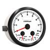 85mm 3.35in Multifunction Tachometer Gauge 8000RPM Water Temp Oil Pressure Gauge with Red Backlight for Yacht RV