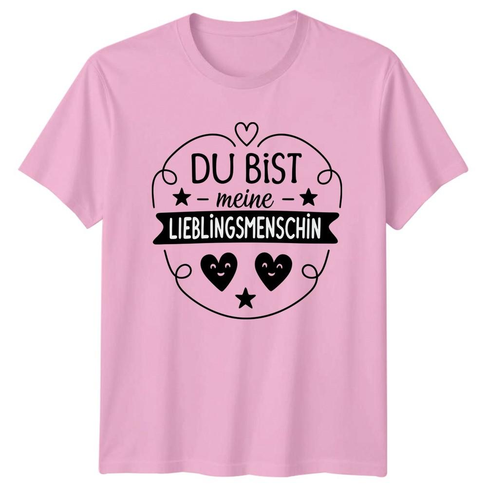 Du Bist Meine LieblingsUnisexschin Unisexs TShirt GerUnisex Friendship Gift For Her