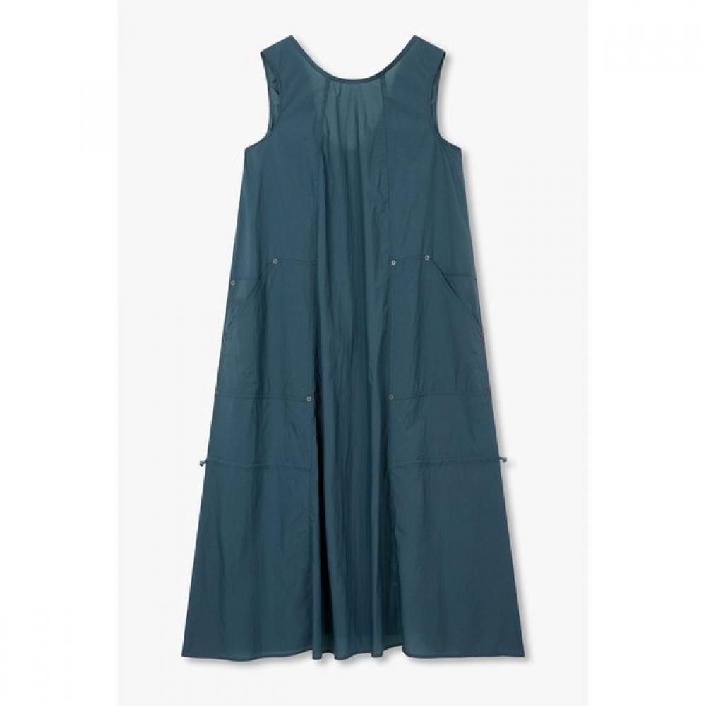 Studio Tomboy Women Pocket Detail Sleeveless Long Dress 9106241230