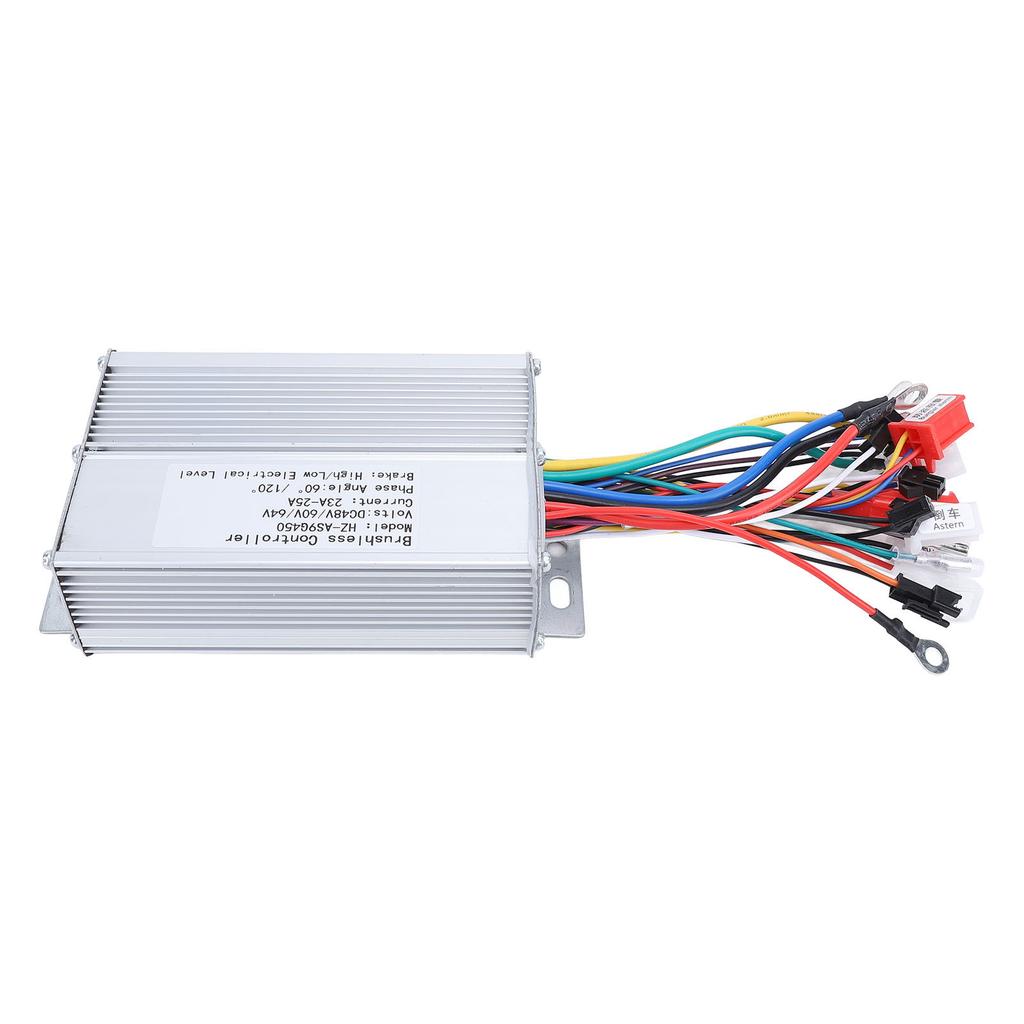 48V 60V 64V 450W Motor Bezkartáčový Regulátor Hliníková Slitina Řídicí Jednotka Motoru pro Elektrické Kolo Skútr