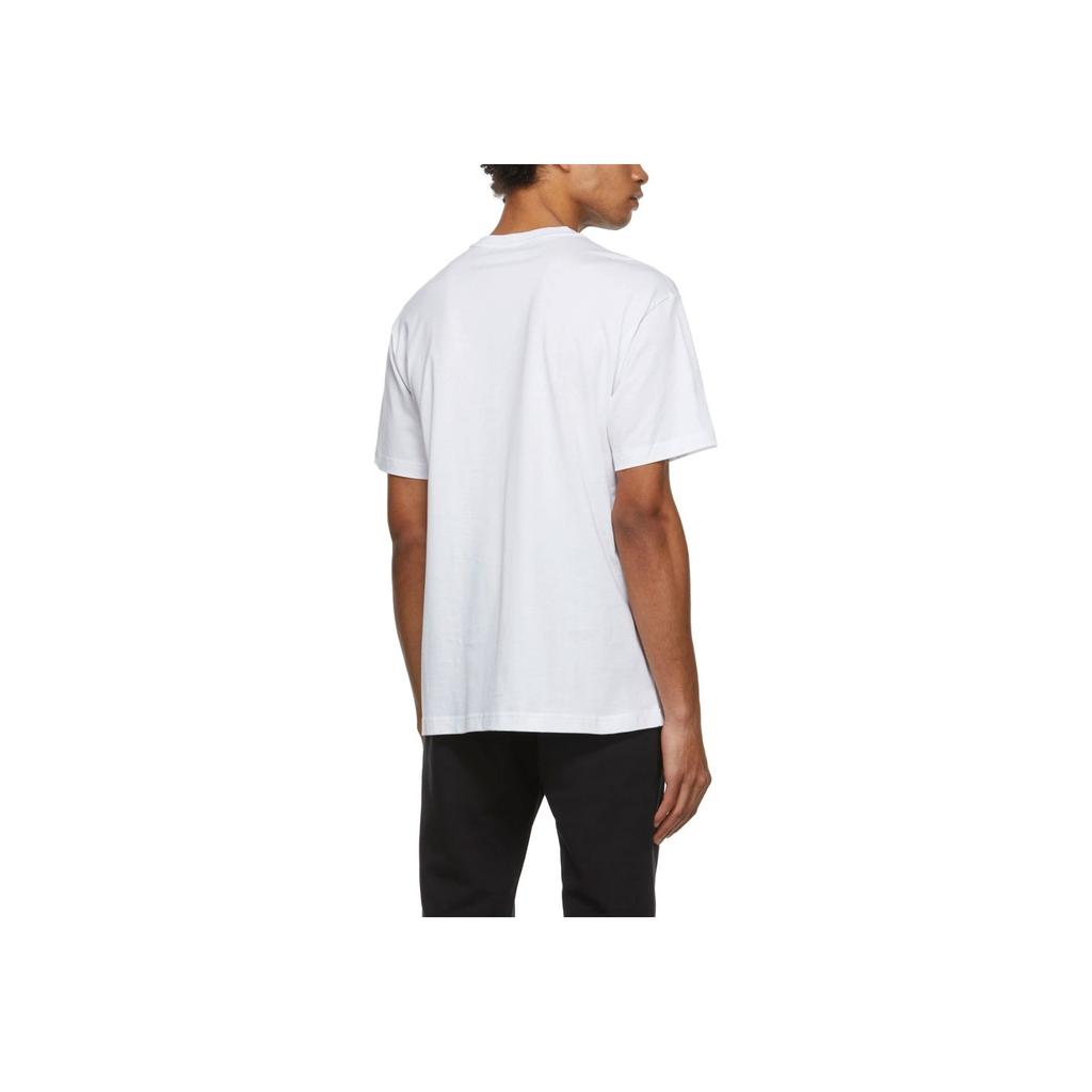 Versace Round Neck Logo Print Short Sleeve T-Shirt Men Tops 72GAHP0-3CJ00P-21003
