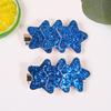 Girl Hairpin Sparking Sequins Star-Shaped Design Lightweight Hair Clip Easy One-Handed Operation Stable Clamping Non-Slip Hair Accessory