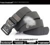 Men's Tactical Quick Release Elastic Stretch Belt for Casual Workwear and Outdoor Training