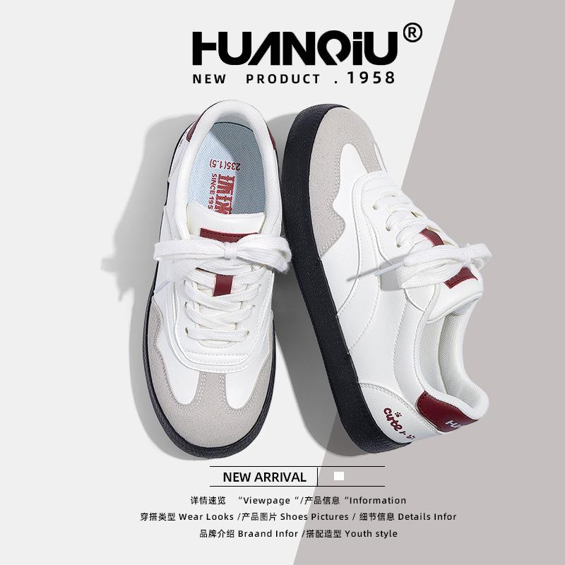 Global Niche Board Shoes Women's ZHQ-XA392 New Summer Versatile Little White Shoes Women's Light Casual Board Shoes Children