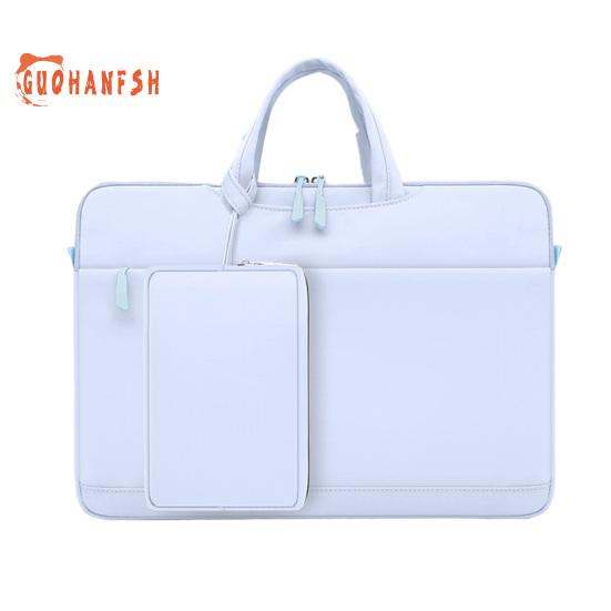 HOMSFOU Borsa Per Laptop Antiurto E Antigraffio Custodia Portatile Per Tablet E Laptop Fino Tracolla Regolabile E Fodera Interna In Pile Morbida