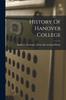 كتاب History Of Hanover College