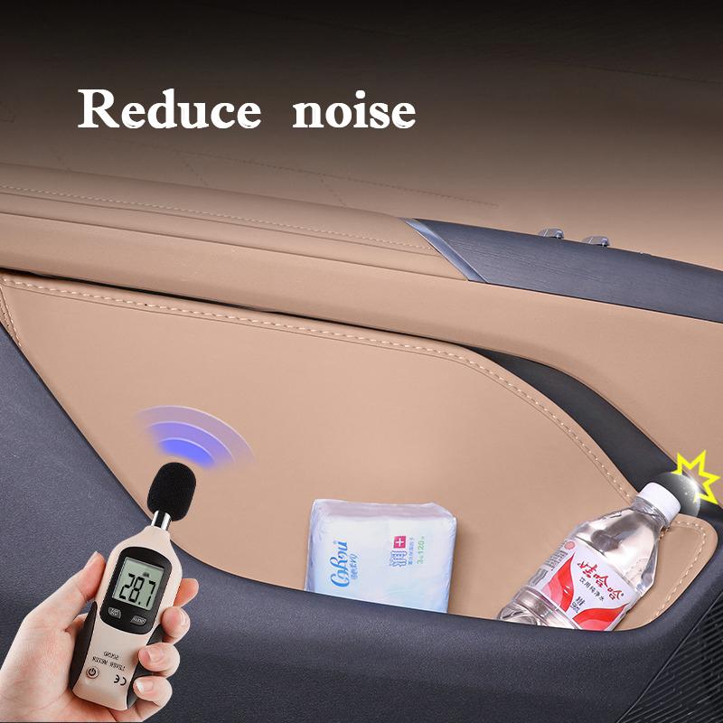 Car Door Slot Protective Pad Leather Waterproof Glove Box Mat Storage Barrel For Changan CS75 Plus 2025 2025 Auto Accessories