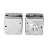2PCS Push Sliding Gate Lock Split Safety Knob Stain Resistant Stainless Steel Glass Door Lock