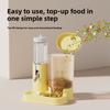 New Hamster Feeding and Water Feeder, Ball Water Bottle, Automatic Drinking Water Two-in-one, Totoro Integrated Feeding Device