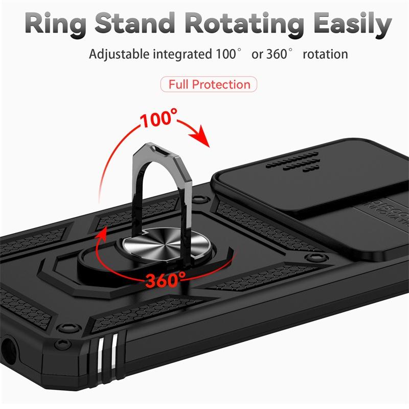 For Honor X7 2022 Case Magnetic Holder Ring Shockproof Armor Phone Cover For Honar Honer X7 X 7 HonorX7 4G Lens Protector Cover