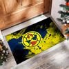 Club America Printed Crystal Velvet Area Rug, Soft Anti-Slip Water Absorbent Floor Mat for Living Room Bedroom