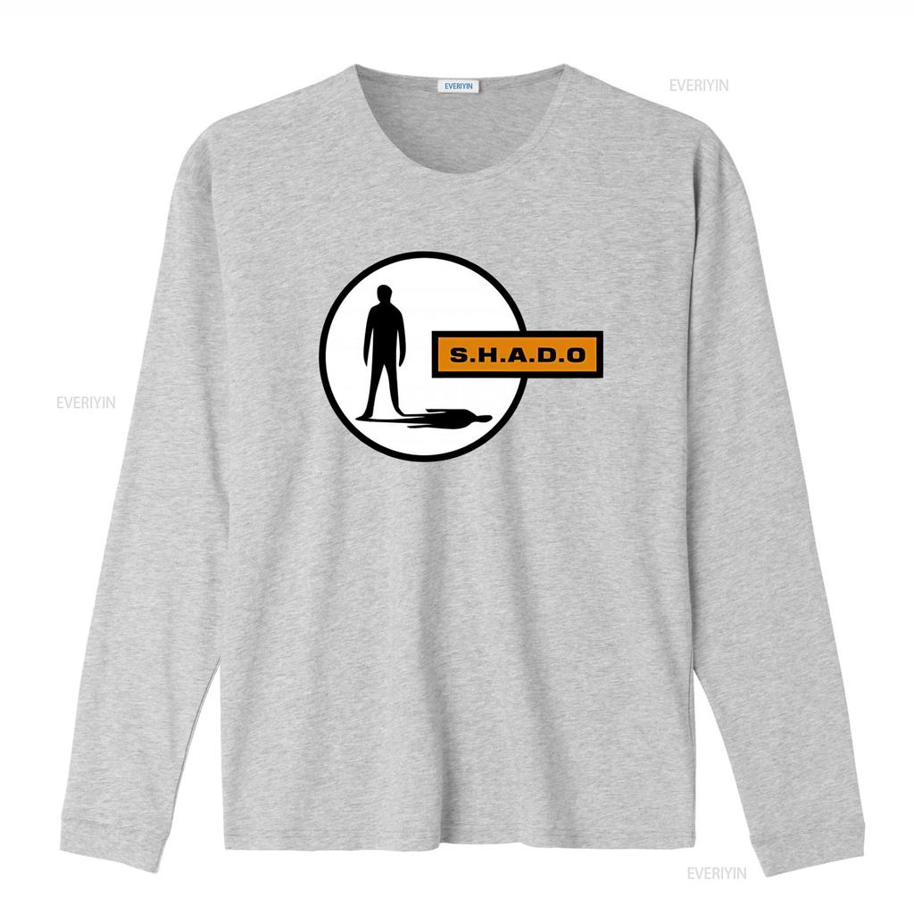 SHADO T Shirt for Men Retro UFO Sci Fi Inspired by Gerry Anderson TV Show vintage Washed graphic streetwear Casual
