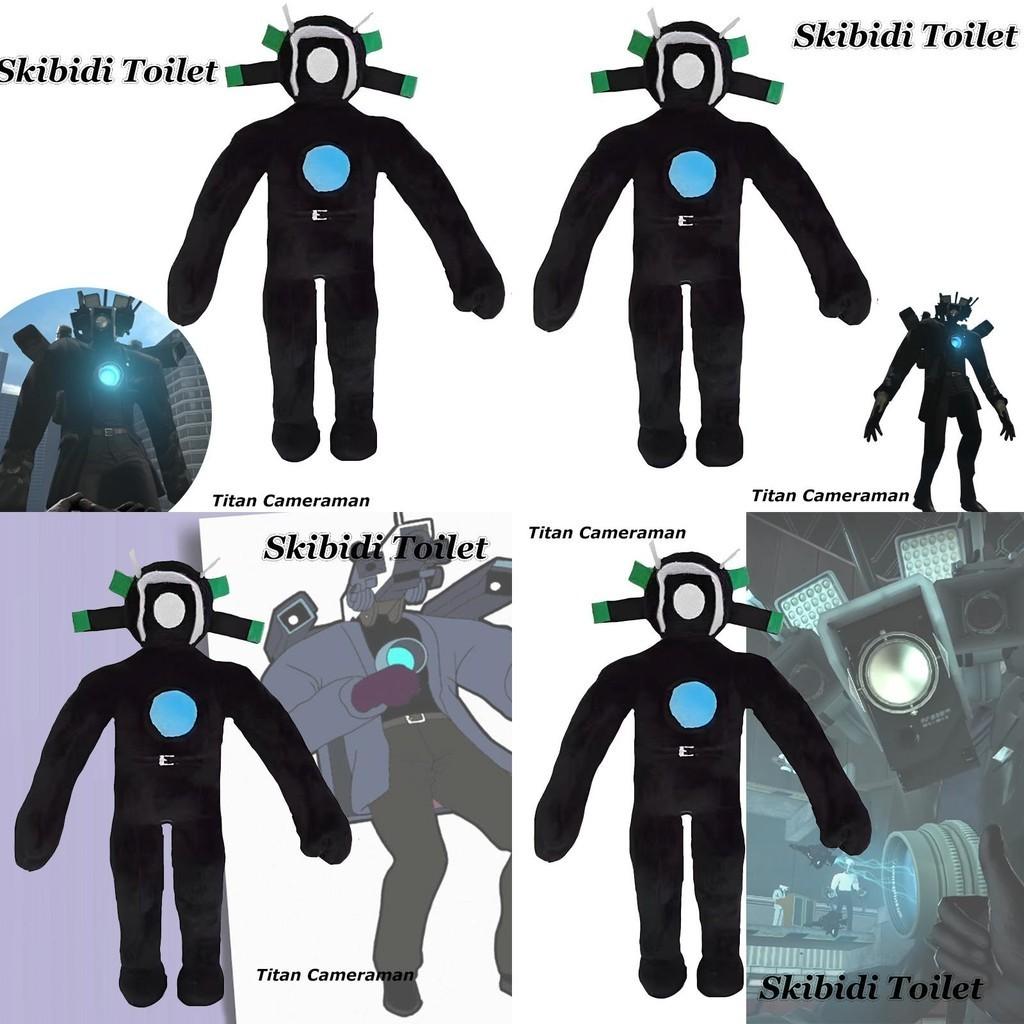 Skibidi Toilet Plush Toy Titan Cameraman Character 30cm/11.81in Soft And Adorable