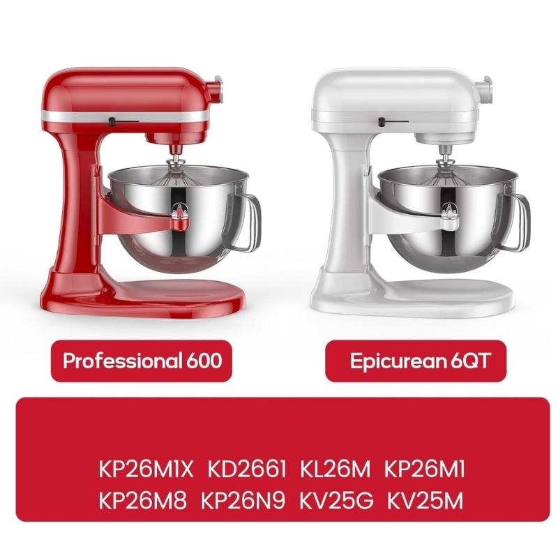 Mixers Bowl Cover Mixer Bowl Blender Lid Blender Bowl Replacement Part Blender Cover Mixers Lid for 6QT Stand Mixers