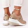 Women Sports Casual Shoes New Style Fashion Wedge Heel Thick Bottom Casual Sports Women's Single Shoes