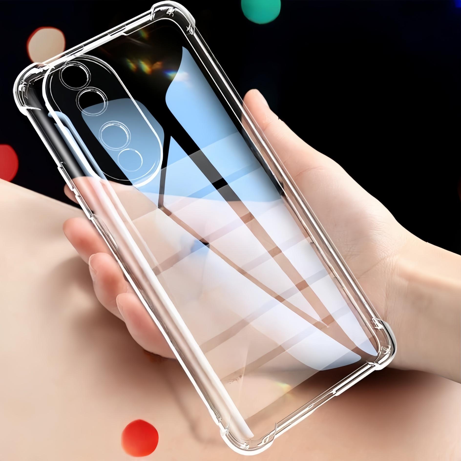 Transparent TPU Shockproof Phone Case For Honor 200 Lite / 90 / 90 Lite - Clear Honor 200 Smart