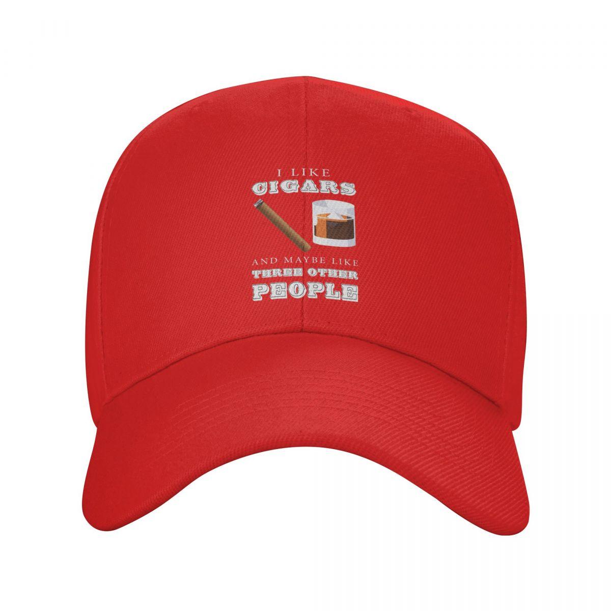 

Мне нравятся сигары и, возможно, еще три человека Бейсболки Snapback Унисекс Кепки Регулируемая Кепка Спортивная Бейсболка Кепка One Size