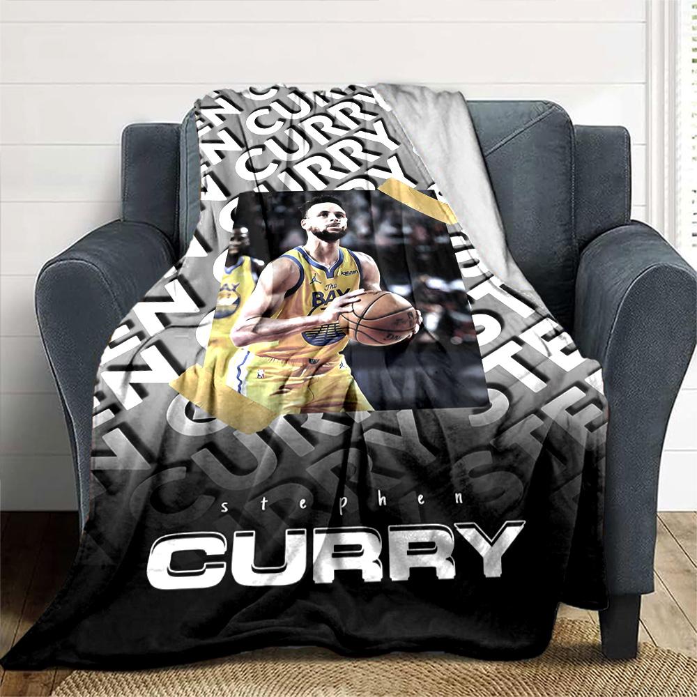 Golden State Warriors Blanket Comfortable Suitable for Chair Bedding Picnics Four Seasons Multipurpose Modern Style