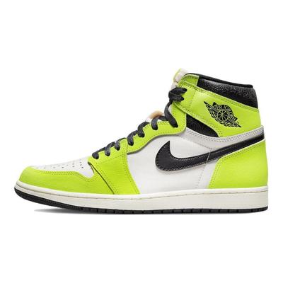 Air 1 Retro High OG Visionaire Unisex Sneakers Green Volt Black 555088-702
