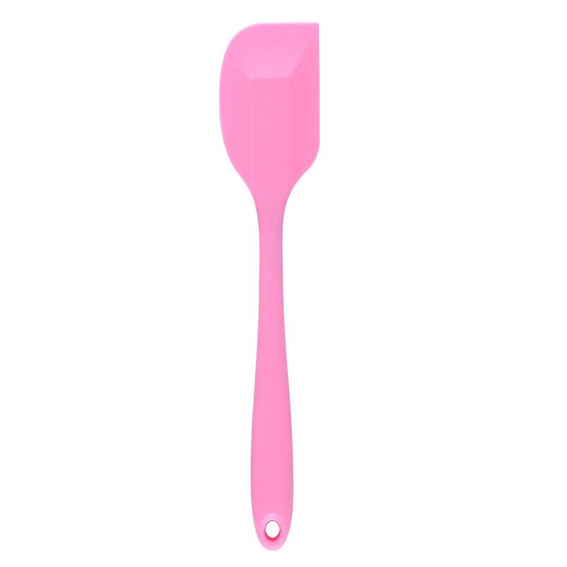 1pc large silicone scraper baby supplementary food scraper tool kitchen all-in-one cream cake spatula baking tool