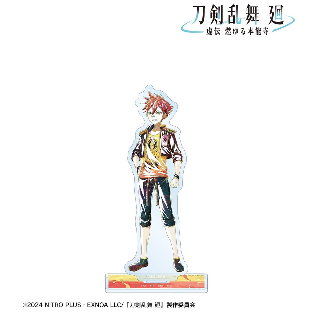 Anime Ranbu Kai Kyoden Burning Aizen Kunitoshi Touken Ranbu Kai Kyoden Burning Honnoji Ani Art 2nd Edition Big Acrylic Stand "Touken Honnoji"