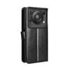 For Oukitel C60 Pro/Oukitel C60 PU Leather Case with Strap Crazy Horse Texture Phone Wallet Cover
